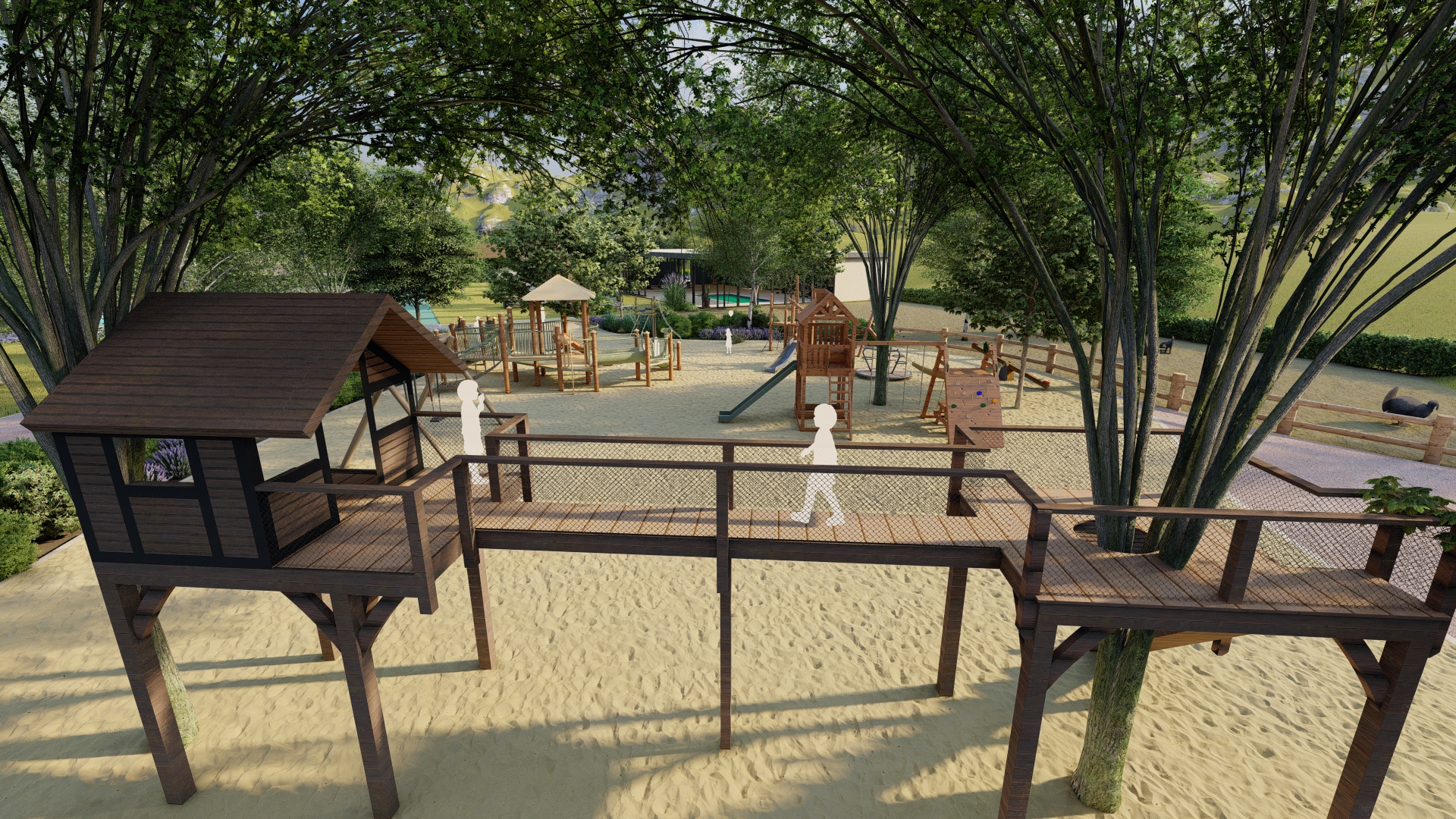 gallerie image du projet - Complexe sportif et ferme pédagogique