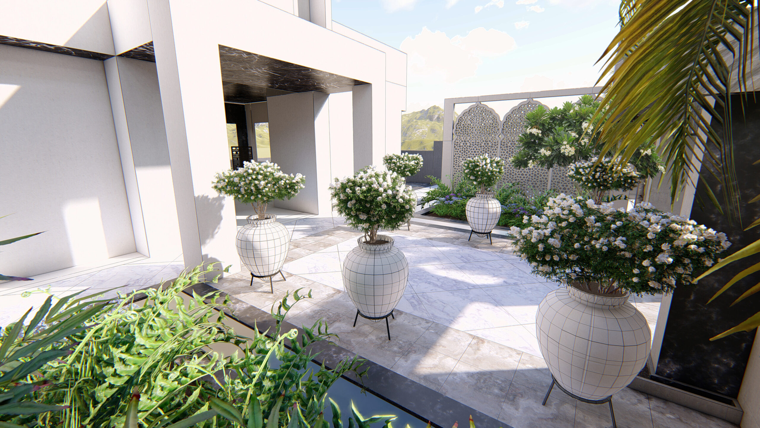 gallerie image du projet - La villa andalouse - Tanger